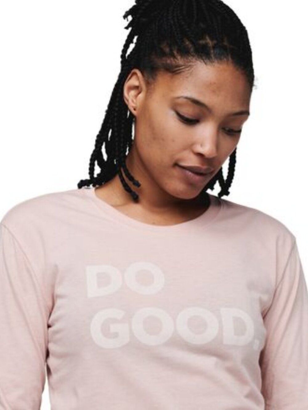 Cotopaxi Do Good Long Sleeve Tee Pink Women’s XL Sand Pink NWT -So Soft - Sporty - Picture 3 of 12